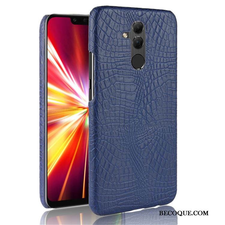 Kuori Huawei Mate 20 Lite Suojaus Trendi Kova, Kotelo Huawei Mate 20 Lite Kukkakuvio Krokotiili