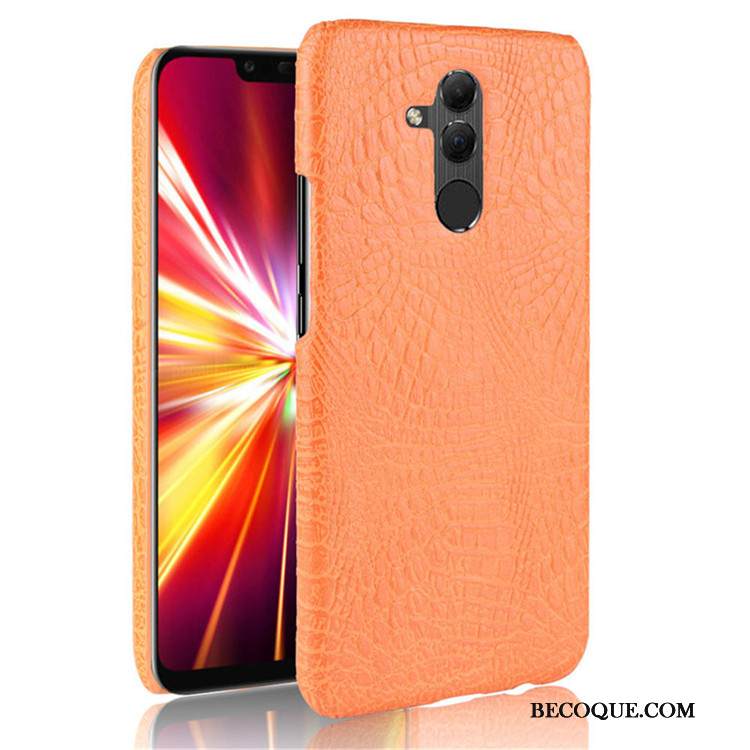 Kuori Huawei Mate 20 Lite Suojaus Trendi Kova, Kotelo Huawei Mate 20 Lite Kukkakuvio Krokotiili