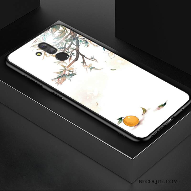 Kuori Huawei Mate 20 Lite Suojaus Trendi Lasi, Kotelo Huawei Mate 20 Lite Pehmeä Neste Murtumaton Puhelimen Kuoret