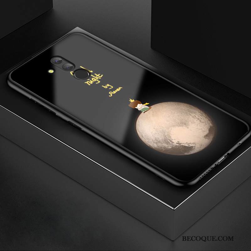 Kuori Huawei Mate 20 Lite Suojaus Trendi Lasi, Kotelo Huawei Mate 20 Lite Pehmeä Neste Murtumaton Puhelimen Kuoret