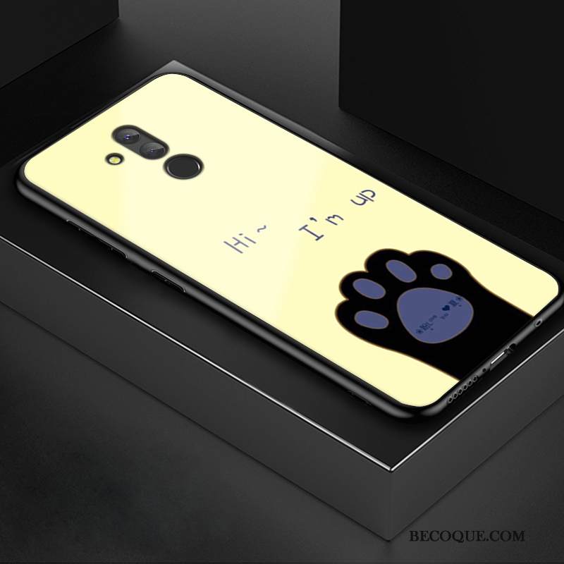 Kuori Huawei Mate 20 Lite Suojaus Trendi Lasi, Kotelo Huawei Mate 20 Lite Pehmeä Neste Murtumaton Puhelimen Kuoret