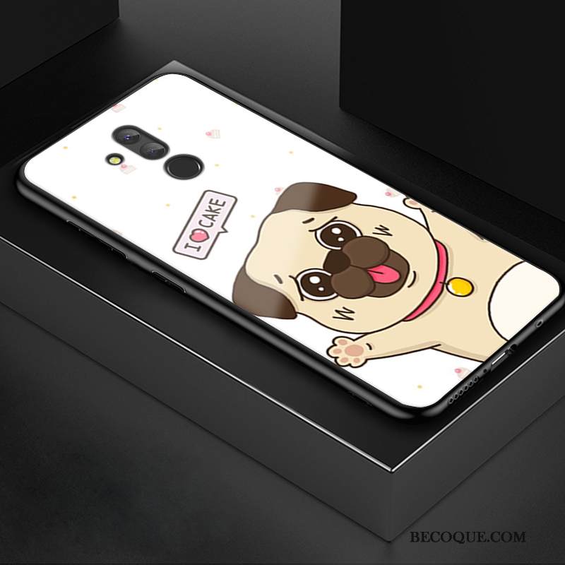 Kuori Huawei Mate 20 Lite Suojaus Trendi Lasi, Kotelo Huawei Mate 20 Lite Pehmeä Neste Murtumaton Puhelimen Kuoret