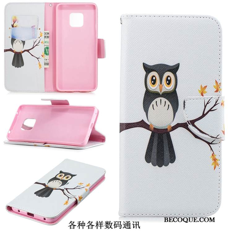 Kuori Huawei Mate 20 Pro Laukut Murtumaton Uusi, Kotelo Huawei Mate 20 Pro Suojaus Sininen Trendi