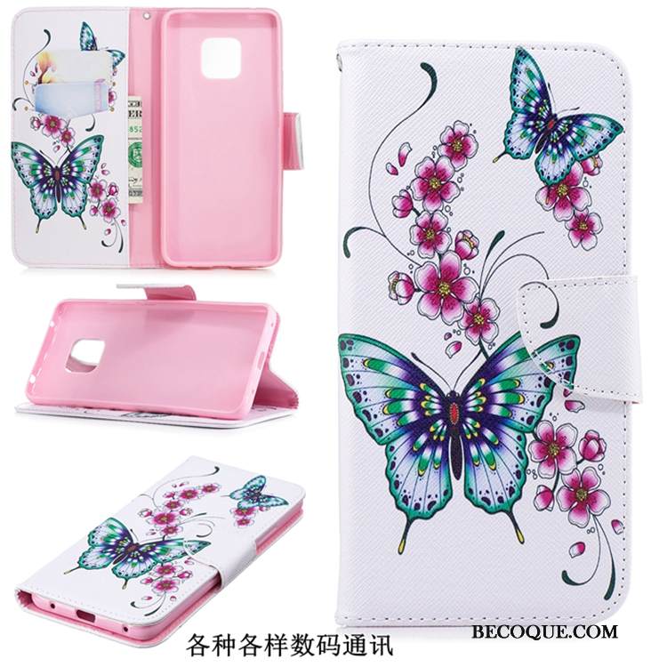 Kuori Huawei Mate 20 Pro Laukut Murtumaton Uusi, Kotelo Huawei Mate 20 Pro Suojaus Sininen Trendi