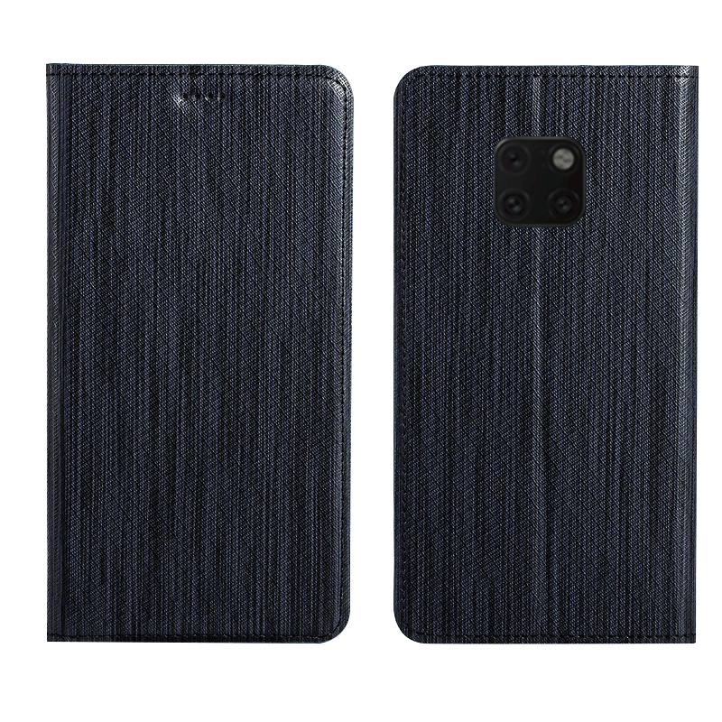Kuori Huawei Mate 20 Pro Nahka Murtumaton Pleedi, Kotelo Huawei Mate 20 Pro Laukut Uusi Kukkakuvio