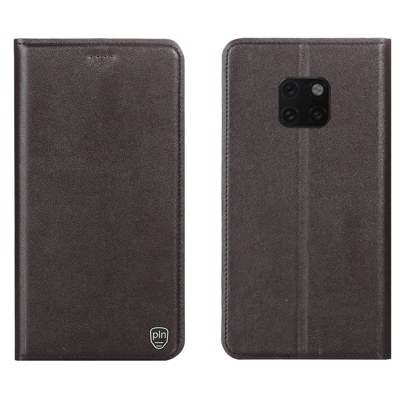 Kuori Huawei Mate 20 Pro Nahka Murtumaton Pleedi, Kotelo Huawei Mate 20 Pro Laukut Uusi Kukkakuvio