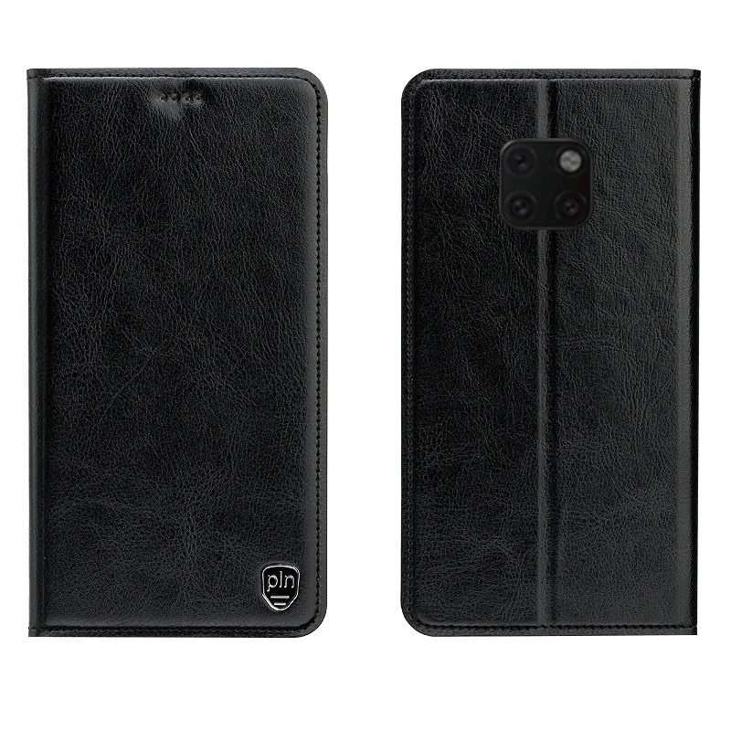 Kuori Huawei Mate 20 Pro Nahka Murtumaton Pleedi, Kotelo Huawei Mate 20 Pro Laukut Uusi Kukkakuvio