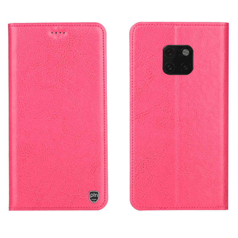 Kuori Huawei Mate 20 Pro Nahka Murtumaton Pleedi, Kotelo Huawei Mate 20 Pro Laukut Uusi Kukkakuvio