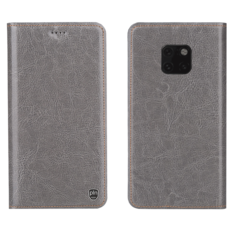 Kuori Huawei Mate 20 Pro Nahka Murtumaton Pleedi, Kotelo Huawei Mate 20 Pro Laukut Uusi Kukkakuvio