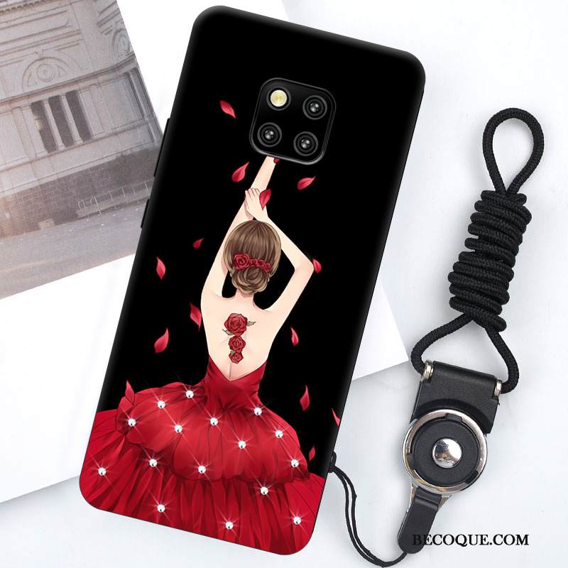 Kuori Huawei Mate 20 Pro Silikoni Pesty Suede Kevyt, Kotelo Huawei Mate 20 Pro Luova Ultra Murtumaton