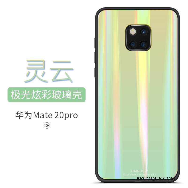Kuori Huawei Mate 20 Pro Suojaus Lasi Väri, Kotelo Huawei Mate 20 Pro Laukut Net Red Kaltevuus