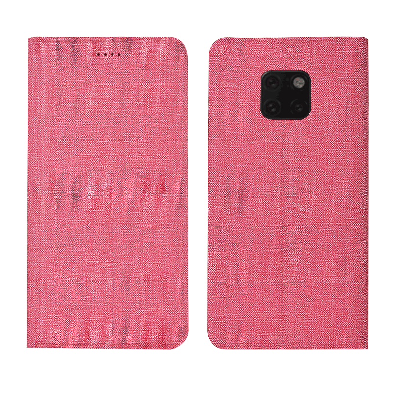 Kuori Huawei Mate 20 Pro Suojaus Murtumaton Johdin, Kotelo Huawei Mate 20 Pro Laukut Puhelimen Kuoret Pellava