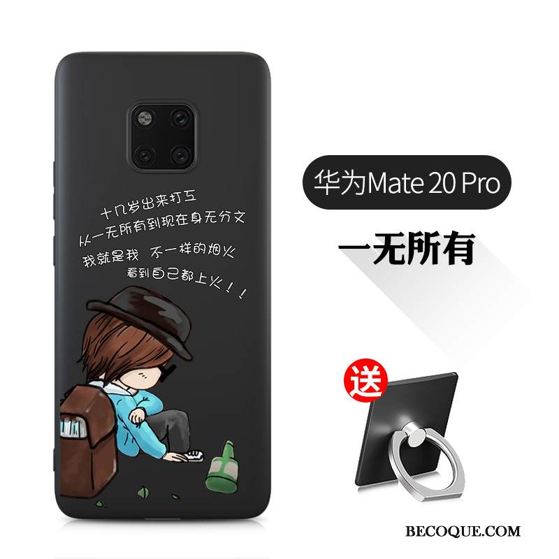 Kuori Huawei Mate 20 Pro Suojaus Murtumaton Persoonallisuus, Kotelo Huawei Mate 20 Pro Pehmeä Neste Puhelimen Kuoret Trendi