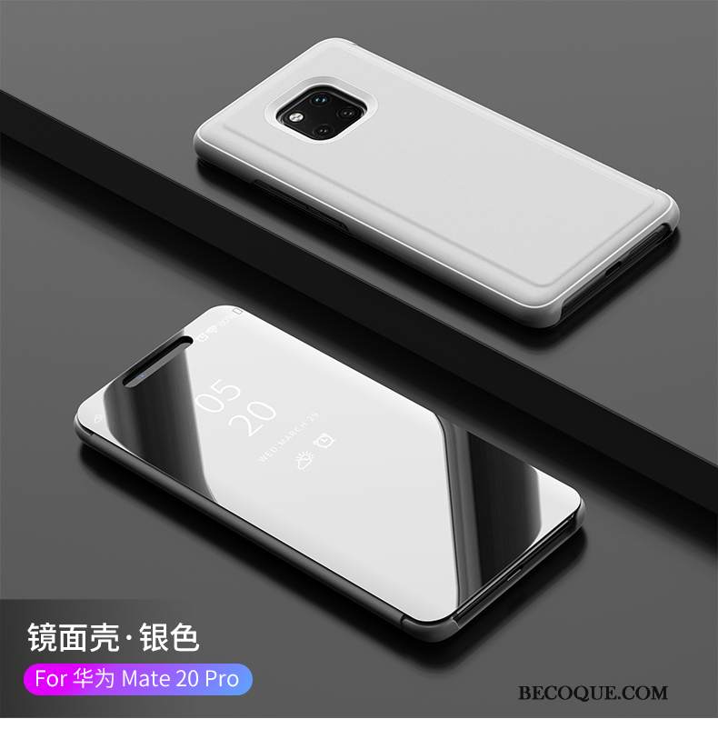 Kuori Huawei Mate 20 Rs Kuoret Pinkki Jauhe, Kotelo Huawei Mate 20 Rs Nahka Puhelimen Kuoret Kulta