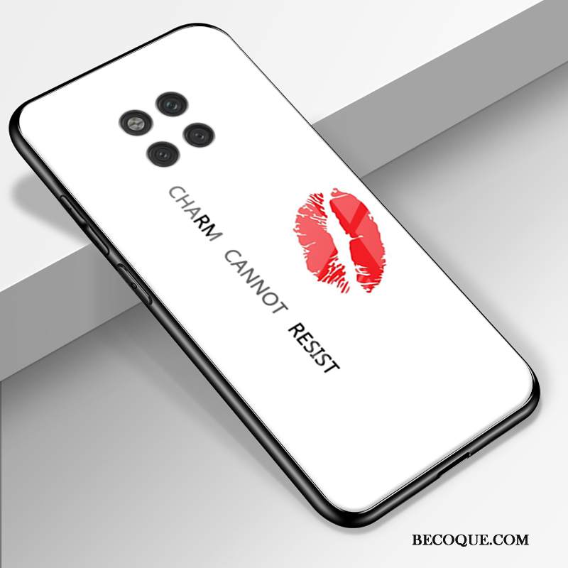 Kuori Huawei Mate 20 Rs Laukut Puhelimen Kuoret Rakastunut, Kotelo Huawei Mate 20 Rs Suojaus Musta Lasi