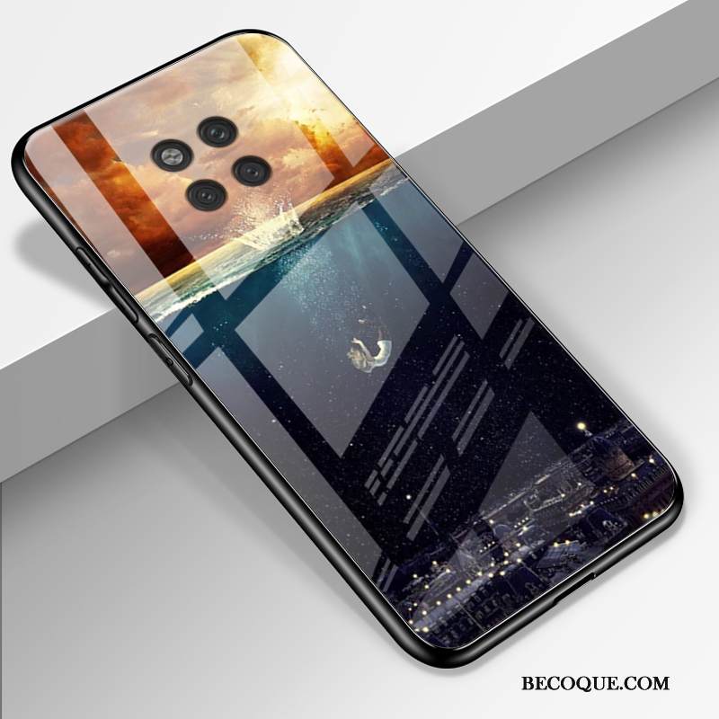 Kuori Huawei Mate 20 Rs Laukut Puhelimen Kuoret Rakastunut, Kotelo Huawei Mate 20 Rs Suojaus Musta Lasi