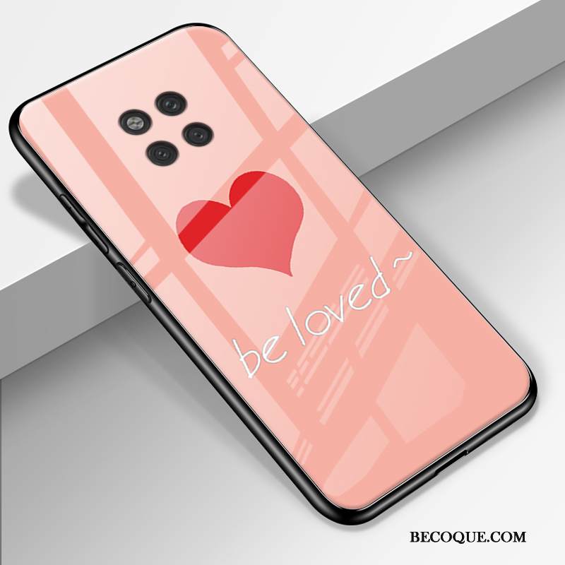 Kuori Huawei Mate 20 Rs Laukut Puhelimen Kuoret Rakastunut, Kotelo Huawei Mate 20 Rs Suojaus Musta Lasi