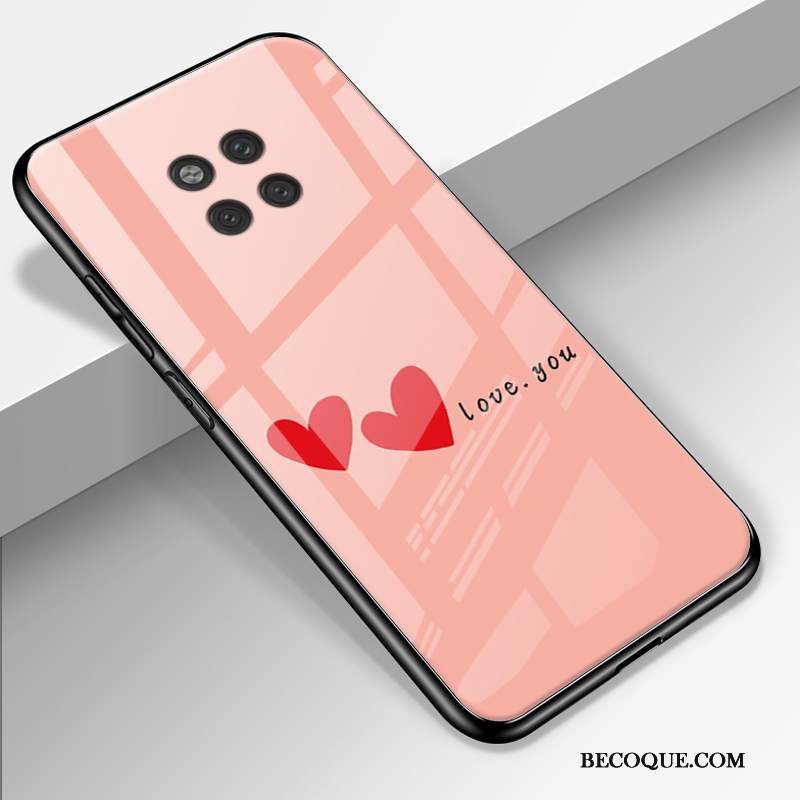 Kuori Huawei Mate 20 Rs Laukut Puhelimen Kuoret Rakastunut, Kotelo Huawei Mate 20 Rs Suojaus Musta Lasi