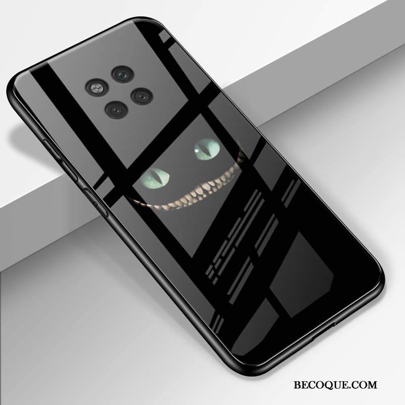 Kuori Huawei Mate 20 Rs Laukut Puhelimen Kuoret Rakastunut, Kotelo Huawei Mate 20 Rs Suojaus Musta Lasi