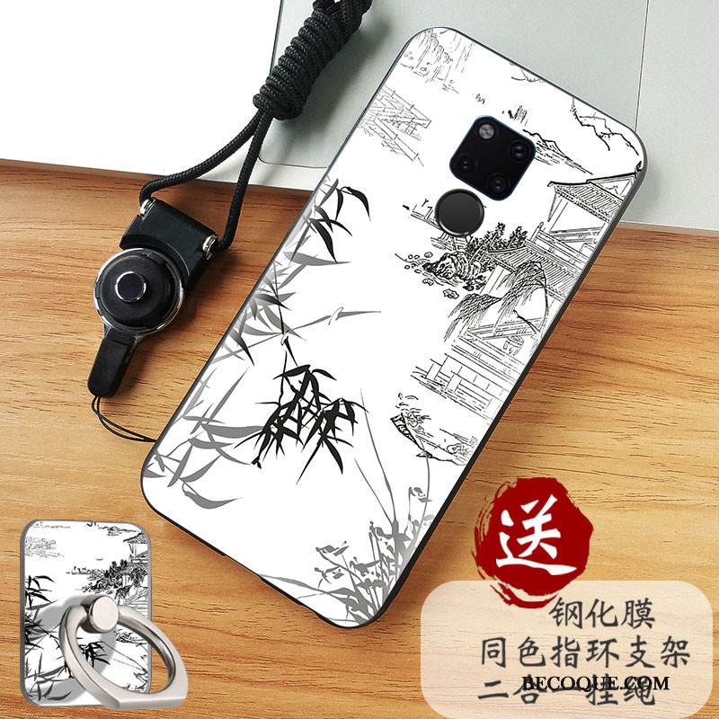 Kuori Huawei Mate 20 X Laukut Ihana Puhelimen Kuoret, Kotelo Huawei Mate 20 X Kohokuviointi Tide-brändi Taide