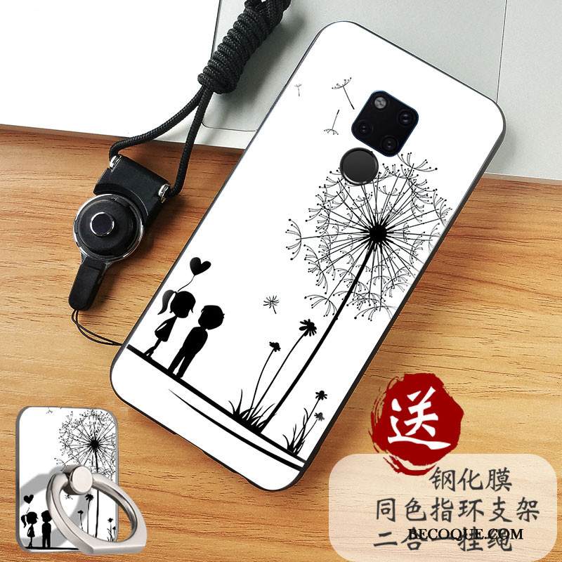 Kuori Huawei Mate 20 X Laukut Ihana Puhelimen Kuoret, Kotelo Huawei Mate 20 X Kohokuviointi Tide-brändi Taide