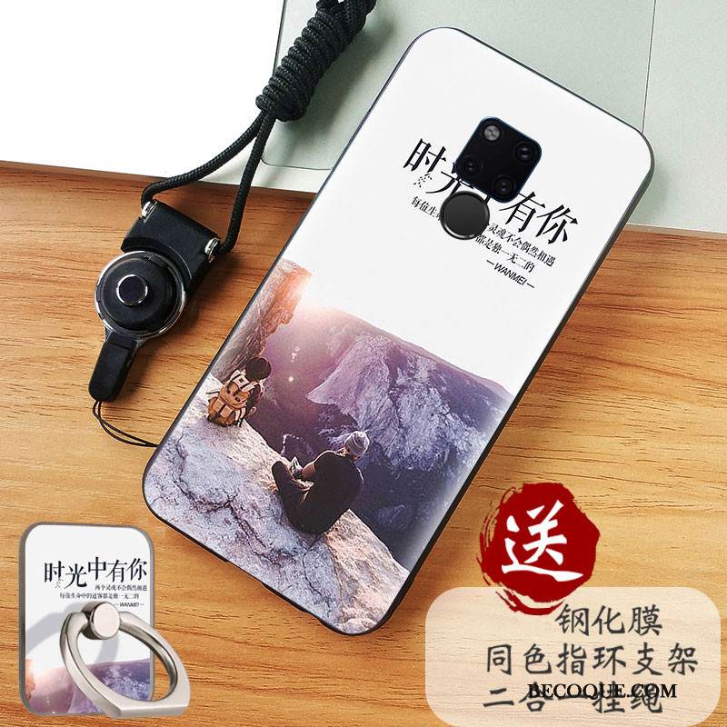 Kuori Huawei Mate 20 X Laukut Ihana Puhelimen Kuoret, Kotelo Huawei Mate 20 X Kohokuviointi Tide-brändi Taide