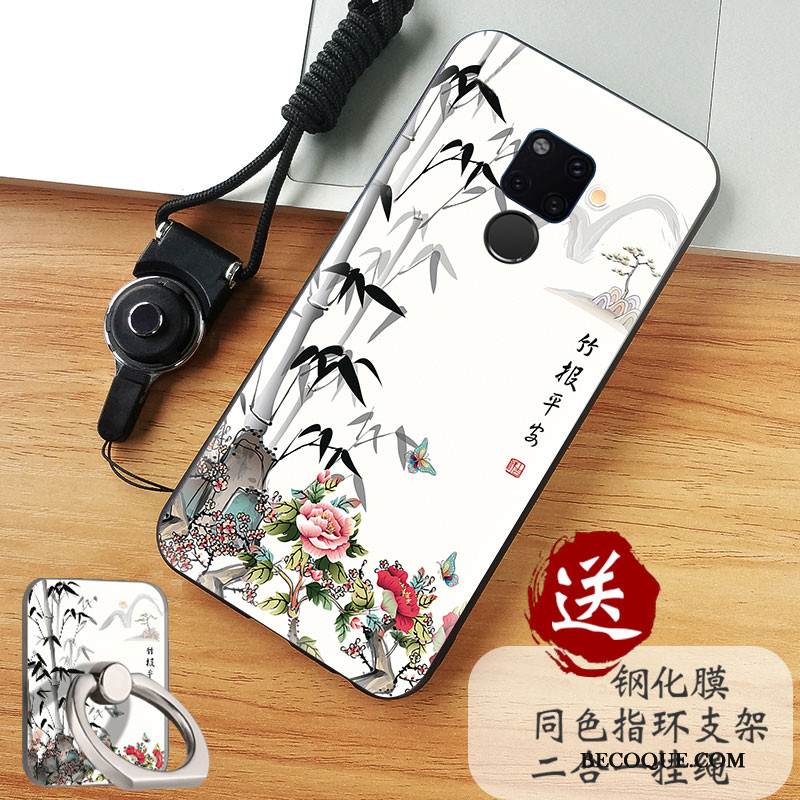 Kuori Huawei Mate 20 X Laukut Ihana Puhelimen Kuoret, Kotelo Huawei Mate 20 X Kohokuviointi Tide-brändi Taide