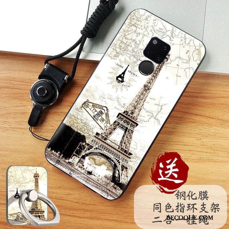 Kuori Huawei Mate 20 X Laukut Ihana Puhelimen Kuoret, Kotelo Huawei Mate 20 X Kohokuviointi Tide-brändi Taide