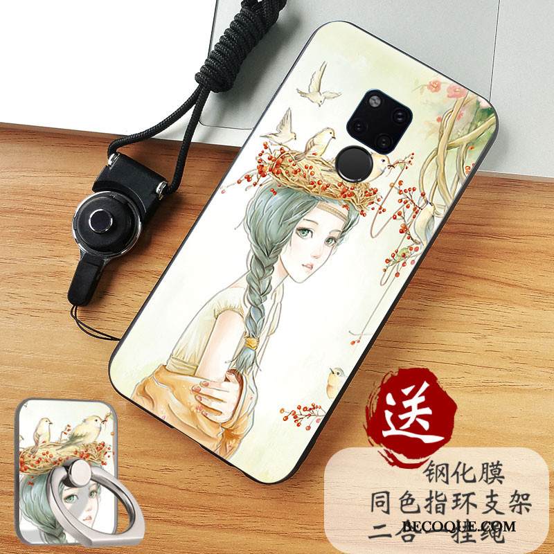 Kuori Huawei Mate 20 X Laukut Ihana Puhelimen Kuoret, Kotelo Huawei Mate 20 X Kohokuviointi Tide-brändi Taide