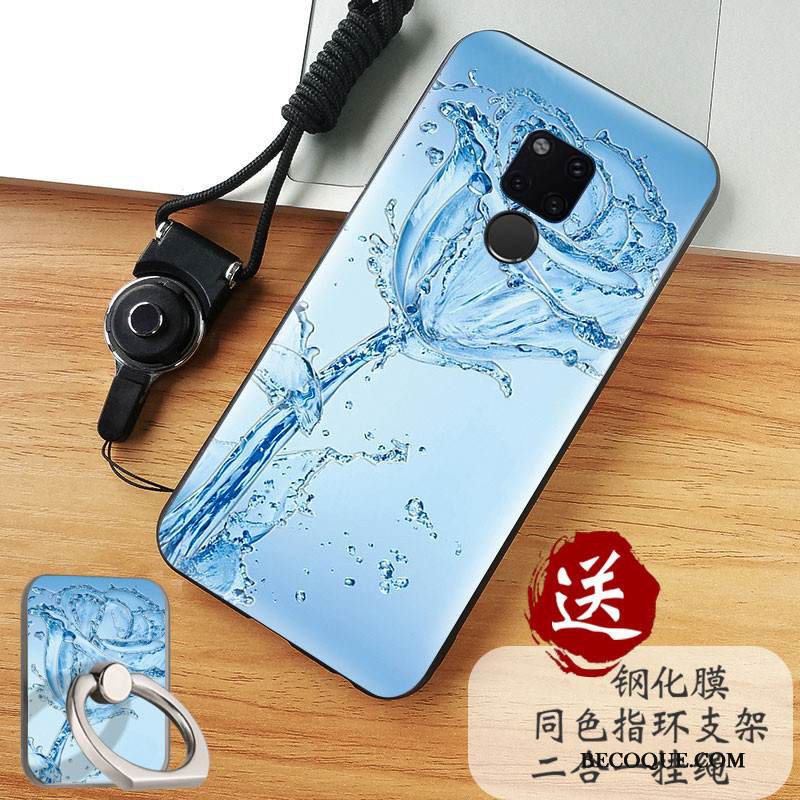 Kuori Huawei Mate 20 X Laukut Ihana Puhelimen Kuoret, Kotelo Huawei Mate 20 X Kohokuviointi Tide-brändi Taide