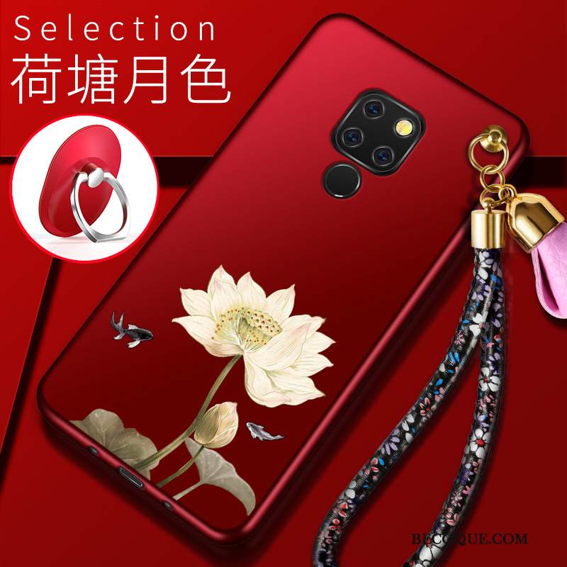 Kuori Huawei Mate 20 X Pehmeä Neste Punainen Puhelimen Kuoret, Kotelo Huawei Mate 20 X Suojaus