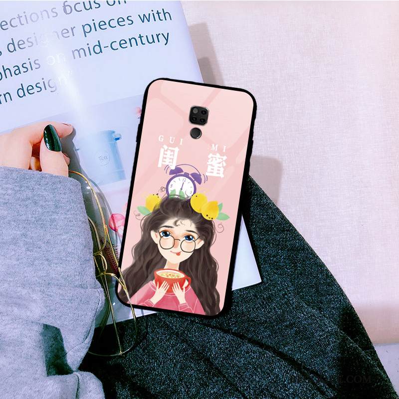 Kuori Huawei Mate 20 X Suojaus Lasi Persoonallisuus, Kotelo Huawei Mate 20 X Laukut Murtumaton Ylellisyys