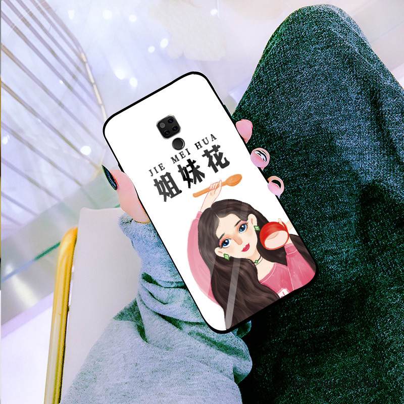 Kuori Huawei Mate 20 X Suojaus Lasi Persoonallisuus, Kotelo Huawei Mate 20 X Laukut Murtumaton Ylellisyys