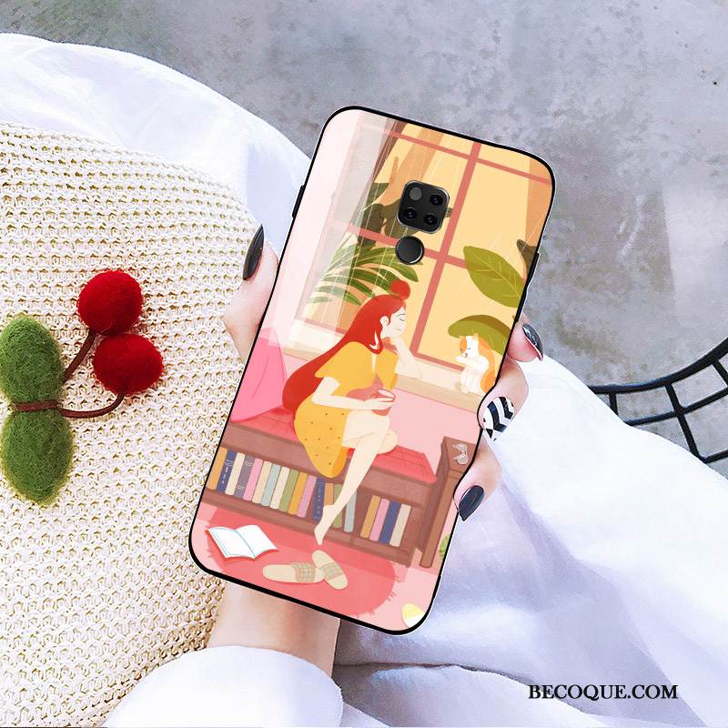 Kuori Huawei Mate 20 X Suojaus Lasi Persoonallisuus, Kotelo Huawei Mate 20 X Laukut Murtumaton Ylellisyys