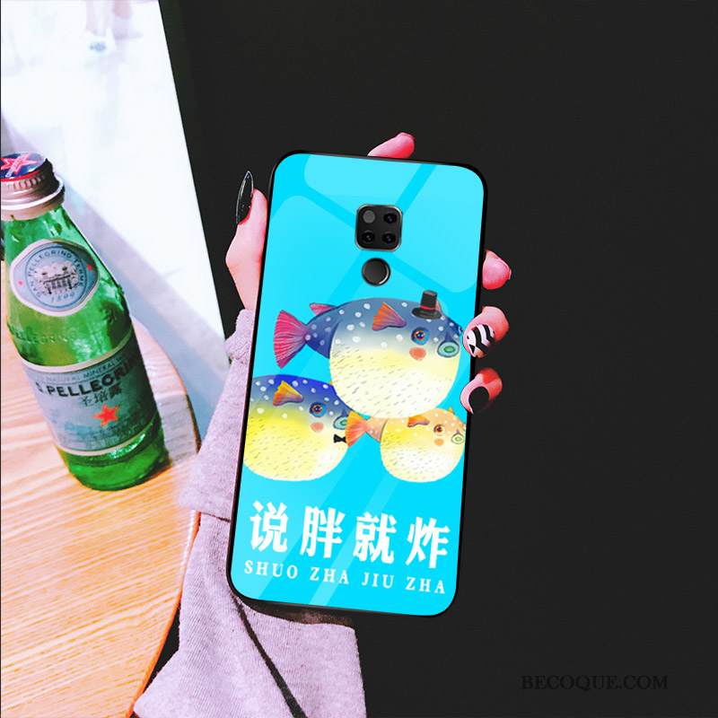 Kuori Huawei Mate 20 X Suojaus Lasi Persoonallisuus, Kotelo Huawei Mate 20 X Laukut Murtumaton Ylellisyys