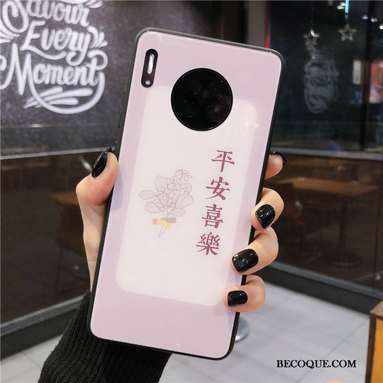 Kuori Huawei Mate 30 Laukut Kiinalainen Tyyli Vihreä, Kotelo Huawei Mate 30 Silikoni Murtumaton Puhelimen Kuoret