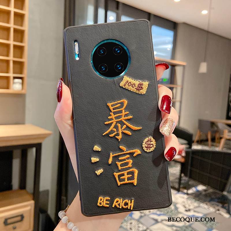 Kuori Huawei Mate 30 Laukut Trendi Net Red, Kotelo Huawei Mate 30 Silikoni L Murtumaton