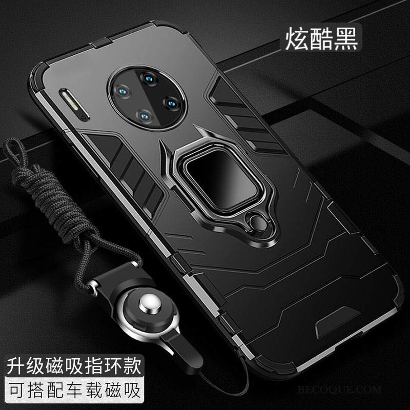 Kuori Huawei Mate 30 Laukut Trendi Puhelimen Kuoret, Kotelo Huawei Mate 30 Suojaus Murtumaton Musta