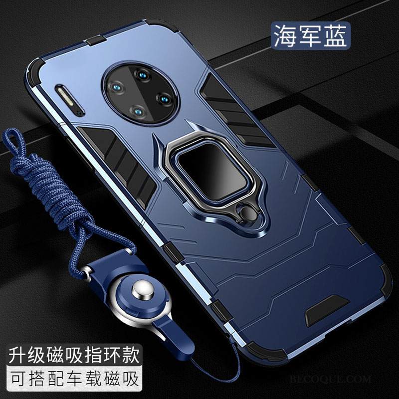 Kuori Huawei Mate 30 Laukut Trendi Puhelimen Kuoret, Kotelo Huawei Mate 30 Suojaus Murtumaton Musta