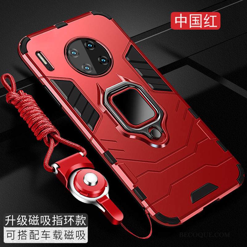 Kuori Huawei Mate 30 Laukut Trendi Puhelimen Kuoret, Kotelo Huawei Mate 30 Suojaus Murtumaton Musta