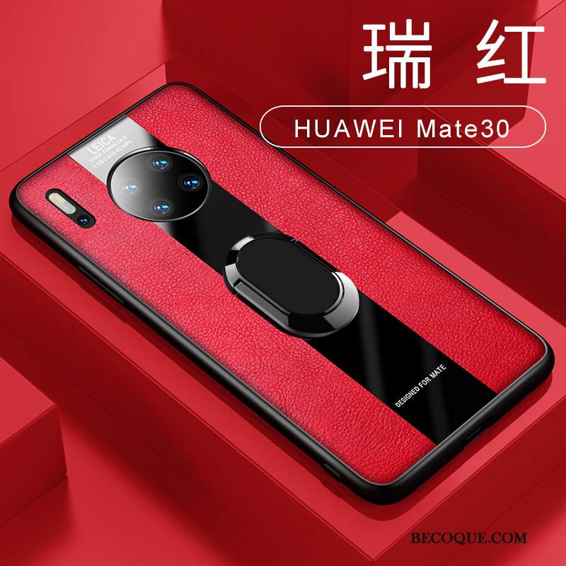Kuori Huawei Mate 30 Laukut Ultra Ohut, Kotelo Huawei Mate 30 Nahka Auto Murtumaton