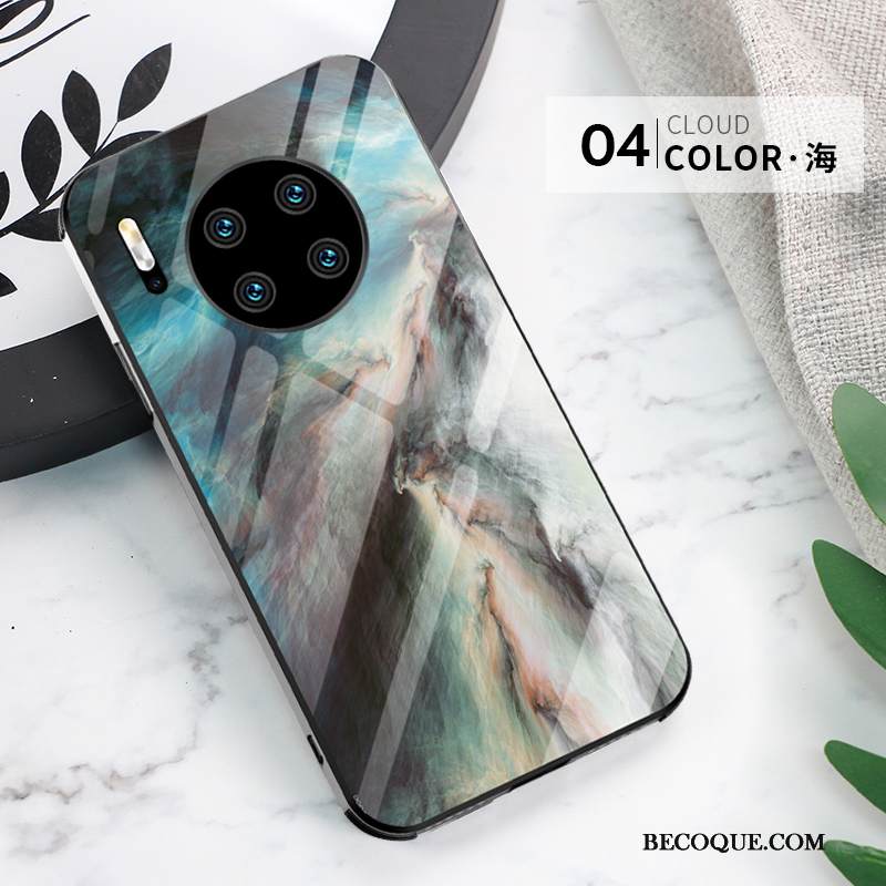 Kuori Huawei Mate 30 Laukut Ultra Tide-brändi, Kotelo Huawei Mate 30 Silikoni Ylellisyys Peili