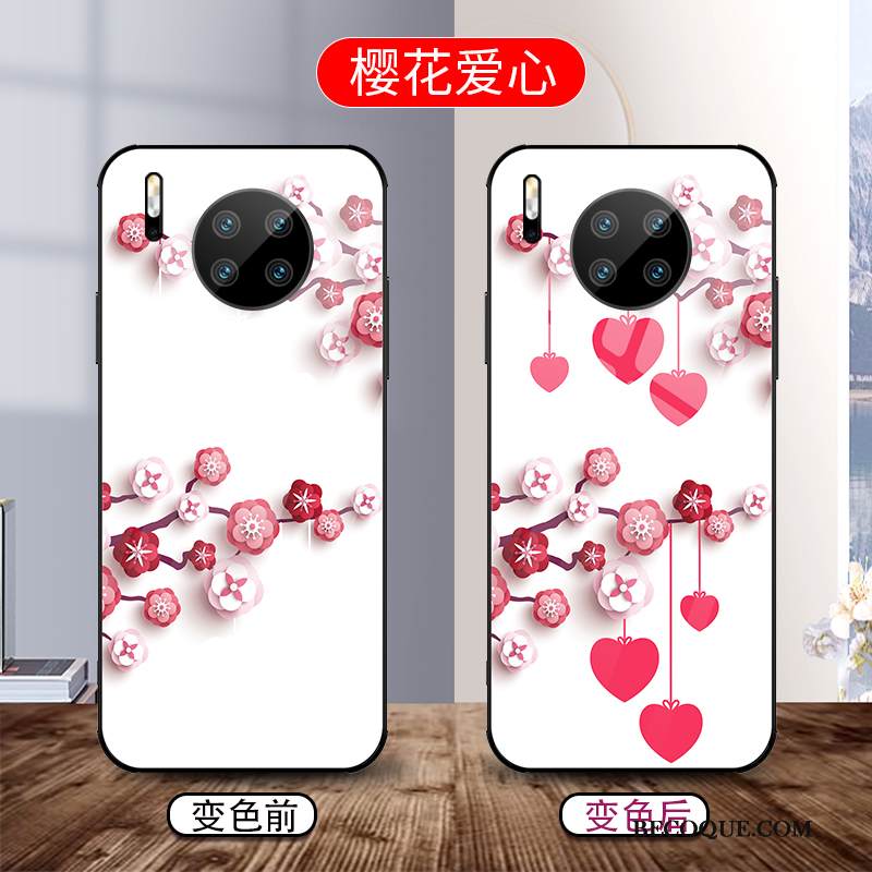 Kuori Huawei Mate 30 Luova Tide-brändi Lasi, Kotelo Huawei Mate 30 Laukut Kova Murtumaton