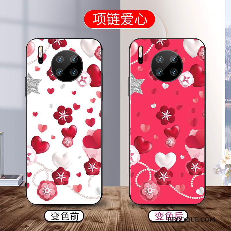 Kuori Huawei Mate 30 Luova Tide-brändi Lasi, Kotelo Huawei Mate 30 Laukut Kova Murtumaton