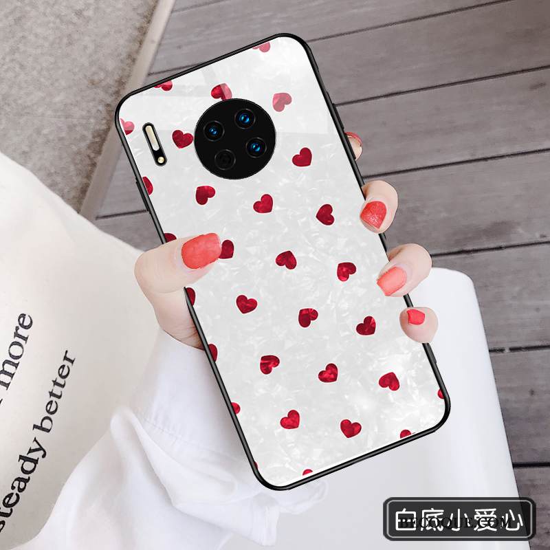 Kuori Huawei Mate 30 Pro Laukut Murtumaton Net Red, Kotelo Huawei Mate 30 Pro Suojaus Ihana Yksinkertainen