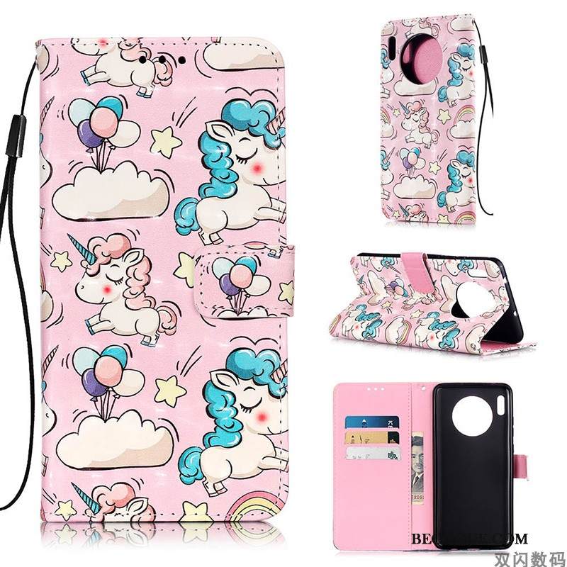 Kuori Huawei Mate 30 Pro Laukut Murtumaton Puhelimen Kuoret, Kotelo Huawei Mate 30 Pro Kuoret Valkoinen