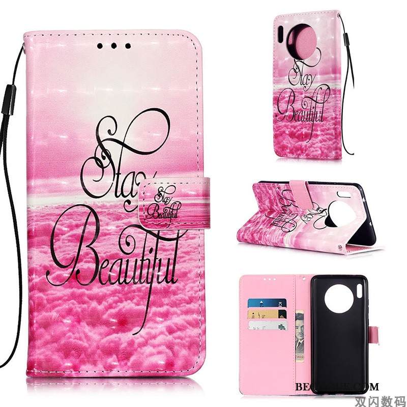 Kuori Huawei Mate 30 Pro Laukut Murtumaton Puhelimen Kuoret, Kotelo Huawei Mate 30 Pro Kuoret Valkoinen