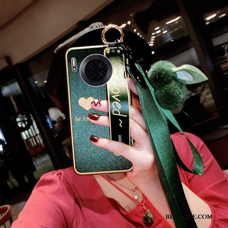 Kuori Huawei Mate 30 Pro Laukut Persoonallisuus Ylellisyys, Kotelo Huawei Mate 30 Pro Ylellisyys Vihreä Tuuli