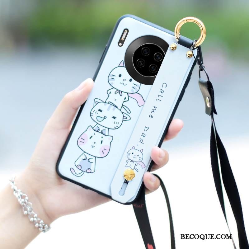 Kuori Huawei Mate 30 Pro Laukut Pesty Suede Jauhe, Kotelo Huawei Mate 30 Pro Suojaus Puhelimen Kuoret Ripustettavat Koristeet