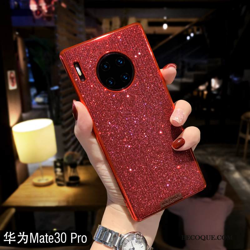 Kuori Huawei Mate 30 Pro Luova Punainen Net Red, Kotelo Huawei Mate 30 Pro Suojaus Persoonallisuus Puhelimen Kuoret
